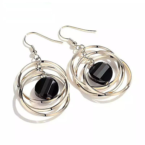 

Women's Earrings Classic Mini Earrings Jewelry Gold / Silver For Christmas Party Anniversary Carnival Festival 1 Pair