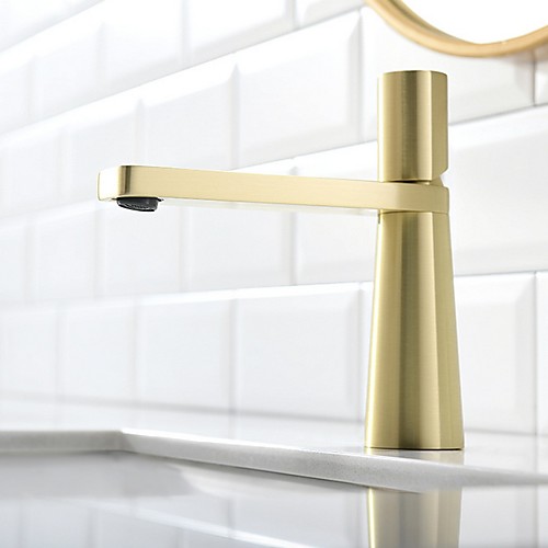 

Bathroom Sink Faucet - Standard Electroplated Centerset Single Handle One HoleBath Taps