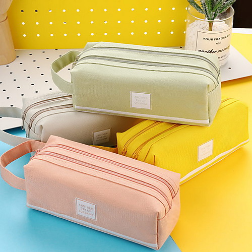 

Pencil Cases Canvas 1 pcs Creative Kid's