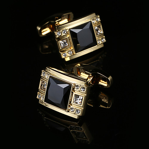 

Cufflinks Dresswear Fashion Brooch Jewelry Golden For Gift Daily