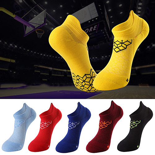 

Compression Socks Athletic Sports Socks Running Socks 1 Pair Cushion Men's Women's Socks Ankle Socks Breathable Sweat-wicking Comfortable Running Active Training Jogging Sports Color Block Chinlon