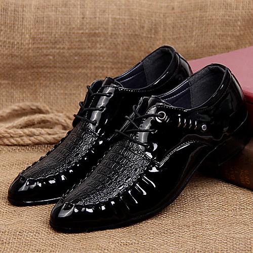 

Men's Comfort Shoes Winter Daily Oxfords PU Black