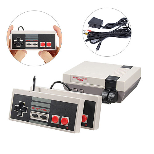 

Mini Classic Game Consoles Mini Retro Game Consoles Built-in 620 Games Video Games Handheld Game Player (AV Out Cable 8-Bit) Family Happy Gift for Children kid