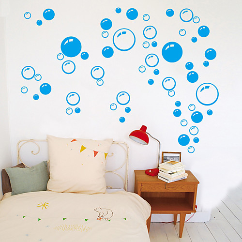 

Color Circle Decorative Wall Stickers - Plane Wall Stickers Landscape / Shapes Bedroom / Bathroom 4520cm