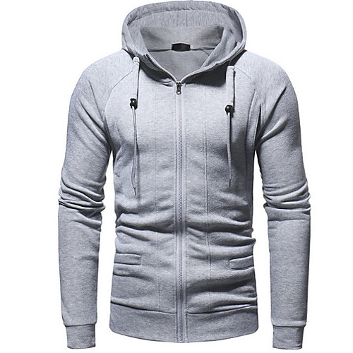 

Men's Hoodie Solid Colored Hooded Basic White Black Khaki Light gray Dark Gray US32 / UK32 / EU40 US34 / UK34 / EU42 US36 / UK36 / EU44 US38 / UK38 / EU46 US40 / UK40 / EU48