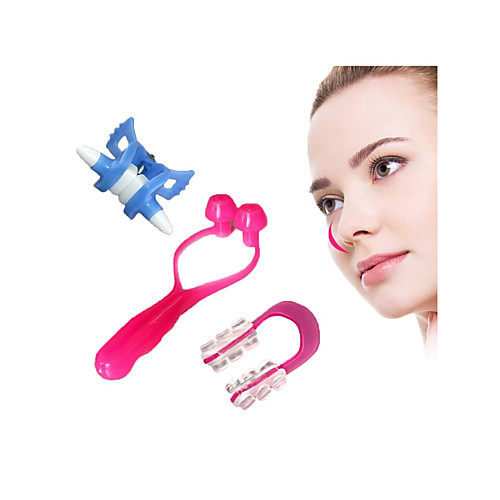 

3Pcs Nose Up Lifting Shaping Clippers Shaper Bridge Straightening Corrector Beauty Tools