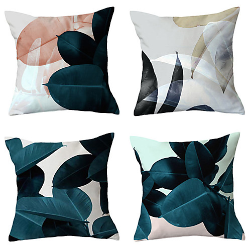 

Set of 4 Throw Pillow Simple Classic 4545 cm Cushion Vintage Circle Cover Sofa Home Decor Throw Pillow Case