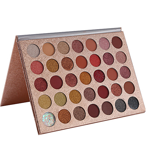 

35 Colors Eyeshadow Eye EyeShadow Cream Kits Easy to Carry Easy to Use lasting Shimmer glitter gloss Long Lasting water-resistant Daily Makeup Halloween Makeup Party Makeup Cosmetic Gift