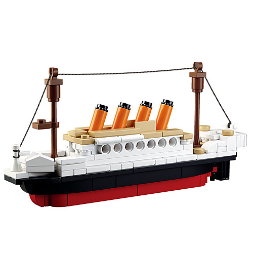 

BEIQI Building Blocks Educational Toy Construction Set Toys Military Warship Plane / Aircraft Destroyer compatible Legoing DIY 6 in 1 Classic Chic & Modern Boat Boys' Girls' Toy Gift / Kid's