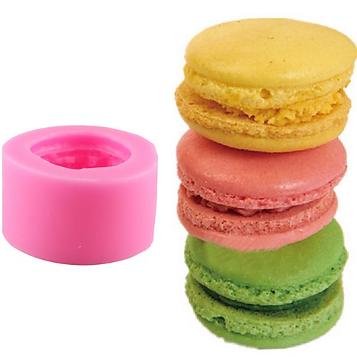 

Macaron Hamburger Silicone Mold Cake Fondant Chocolate Soap Mould Kitchen Baking Decorating Cake Tools