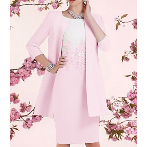 

3/4 Length Sleeve Basic Polyester Wedding Women's Wrap With Ruching