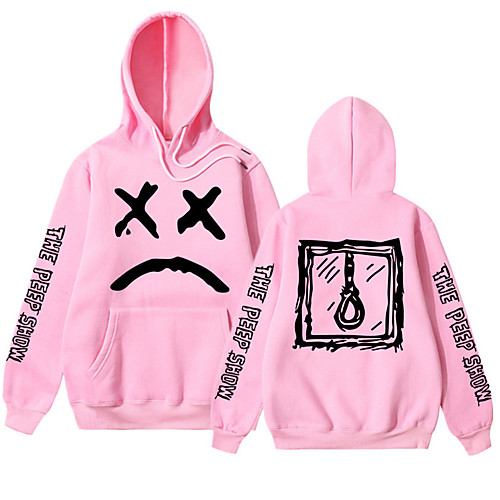 

Inspired by Cosplay Lil peep Cosplay Costume Hoodie Cotton Fibre Print Printing Hoodie For Men's / Women's