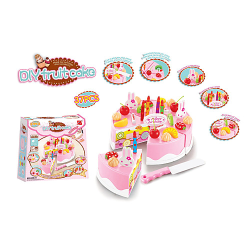 

Toy Foods Circular Wood Children's