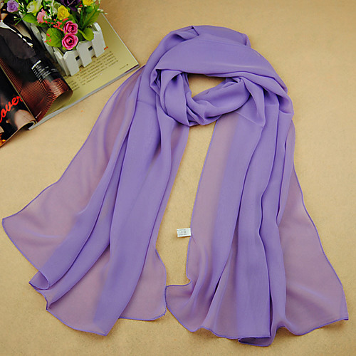 

Women's Work / Basic / Cute Rectangle Scarf - Solid Colored