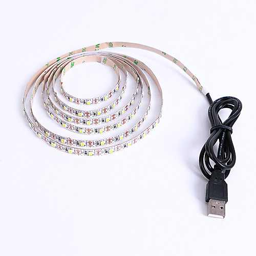 

2m String Lights 120 LEDs 2835 SMD 8mm Warm White White Halloween Christmas Party Decorative Holiday USB Powered