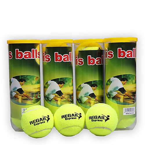 

Tennis Balls 3 Pieces Portable Durable Chemical Fiber For Leisure Sports Outdoor Tennis