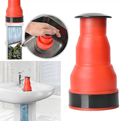 

Plug gun silica gel orange drain dredge washbasin dredge super suction sewage dredge tool