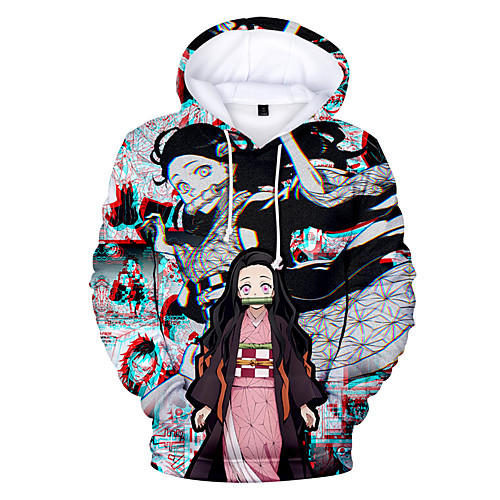 

Inspired by Demon Slayer: Kimetsu no Yaiba Cosplay Cosplay Costume Hoodie Polyster Print Printing Hoodie For Men's / Women's