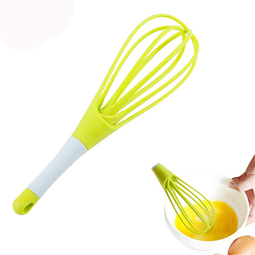 

Foldable Egg Beater Dual-use Manual Egg Blender Milk Frother Sweet Color Cream Whisk Dough Paste Mixer