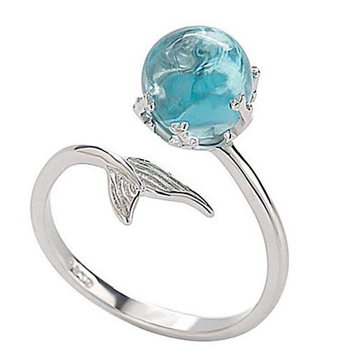 

Women's Ring AAA Cubic Zirconia 1pc Silver Platinum Plated Alloy Stylish Daily Jewelry Cute