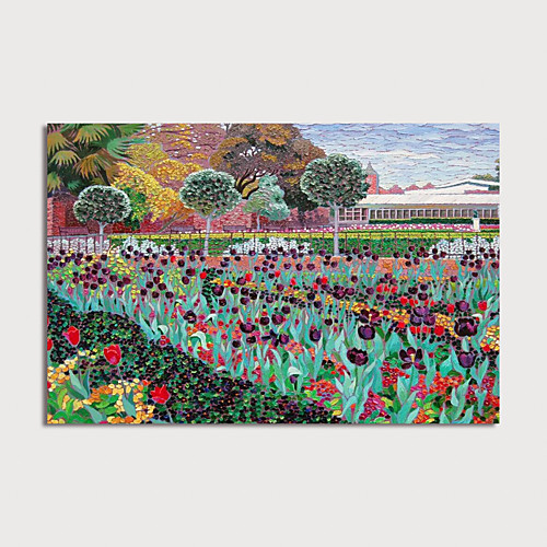 

Oil Painting Hand Painted - Landscape Modern Rolled Canvas