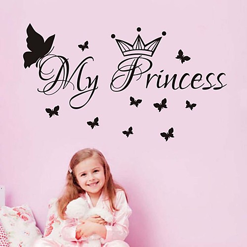 

Decorative Wall Stickers - Plane Wall Stickers Characters / Princess Nursery / Kids Room