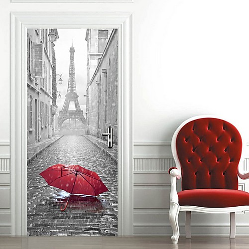 

Landscape Wall Stickers Plane Wall Stickers Decorative Wall Stickers, PVC Home Decoration Wall Decal Wall Decoration 2pcs