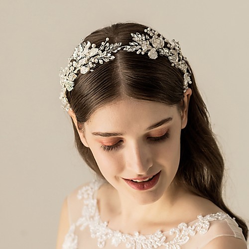 

Alloy Headpiece with Rhinestone 1 Piece Wedding Headpiece