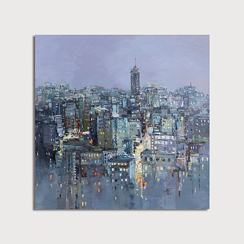 

Oil Painting Hand Painted - Landscape Modern Stretched Canvas