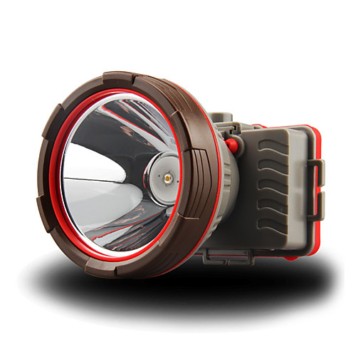 

Headlamps Waterproof Super Bright 100 lm LED LED 1 Emitters with Batteries Waterproof Super Bright Portable Camping / Hiking / Caving Everyday Use Cycling / Bike Outdoor Red Orange
