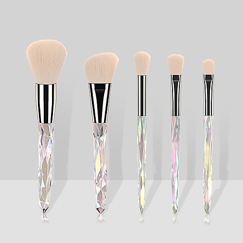 

Professional Makeup Brushes 5 pcs Professional Full Coverage Plastic for Blush Brush Makeup Brush