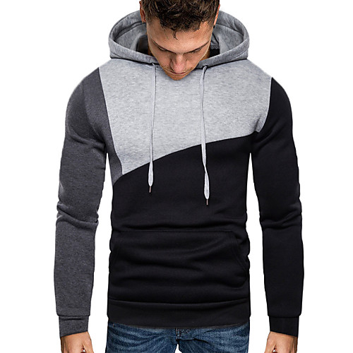 

Men's Hoodie Color Block Hooded Sports & Outdoors / Casual Sports Black Purple Brown US34 / UK34 / EU42 US36 / UK36 / EU44 US38 / UK38 / EU46 US40 / UK40 / EU48 US42 / UK42 / EU50 / Skinny