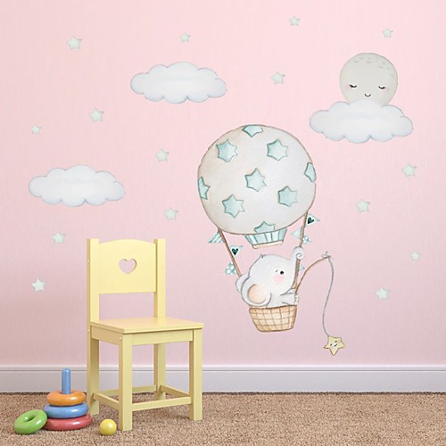 

Cover Dancing Girls Decorative Wall Stickers - Plane Wall Stickers Princess Nursery / Kids Room 3133cm