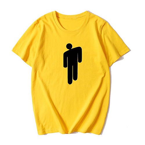 

Inspired by Cosplay Billie Eilish Cosplay Costume T-shirt Cotton Fibre Print Printing T-shirt For Men's / Women's