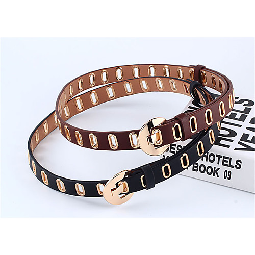 

Women's Vintage / Basic Waist Belt - Solid Colored