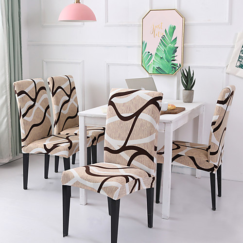 

Chair Cover Striped / Print / Contemporary Printed Polyester Slipcovers