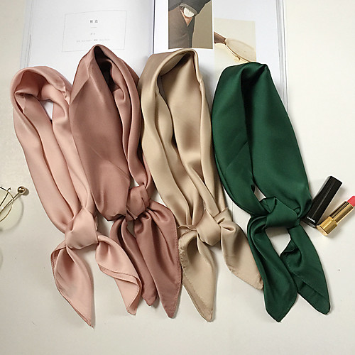 

Women's Work / Basic / Cute Square Scarf - Solid Colored