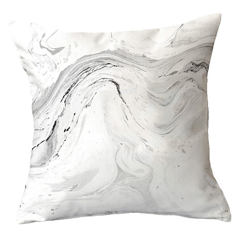 

Set of 1 Polyester Pillow Cover Simple Modern New Chinese Style Texture Sofa Model Room Throw Pillow Light Luxury Sofa Throw Pillow Cover
