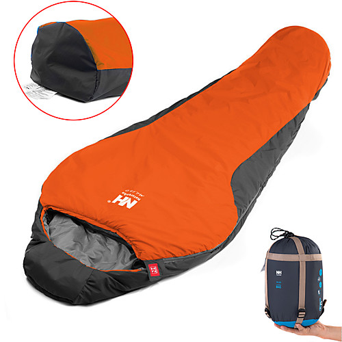 

Naturehike Sleeping Bag Outdoor Camping Mummy Bag 0~5 °C Single T / C Cotton Portable Windproof Breathable Warm Moistureproof Ultra Light (UL) 22083 cm Spring & Fall Summer for Camping / Hiking