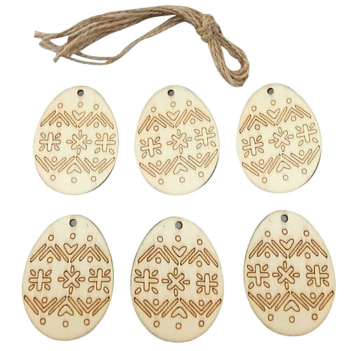 

Ornaments Acrylic 6pcs Festival