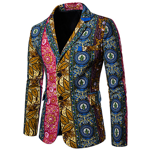 

Men's Blazer V Neck Cotton Red
