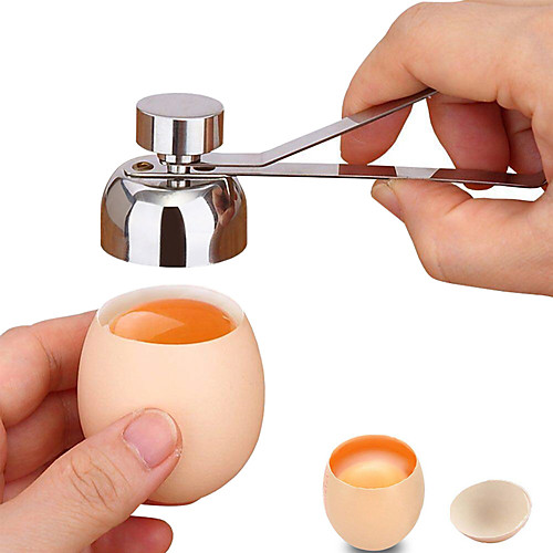 

Hoard Stainless Steel Egg Cracker Scissors Eggshell Cutter Egg Topper Shell Opener Kitchen Gadgets Baking Tools Egg Sheller