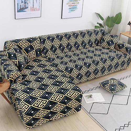 

Sofa Cover Geometric / Neutral / Contemporary Printed Polyester Slipcovers