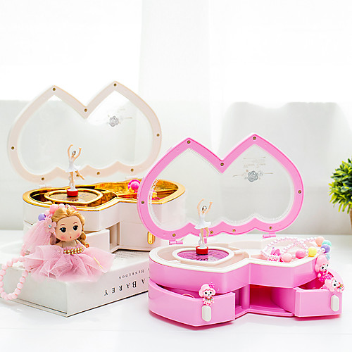 

Music Box Ballerina Music Box Music Box Dancer Cute Singing Lovely Unique Plastic Shell Women's All Girls' Kid's Adults Child's 1 pcs Graduation Gifts Toy Gift