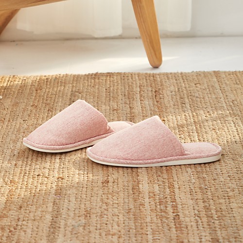 

Women's Slippers / Men's Slippers Guest Slippers / House Slippers Stripes / Ripples Polyester solid color Shoes