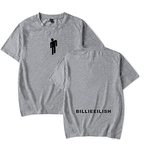 

Inspired by Cosplay Billie Eilish Cosplay Costume T-shirt Cotton Fibre Print Printing T-shirt For Men's / Women's