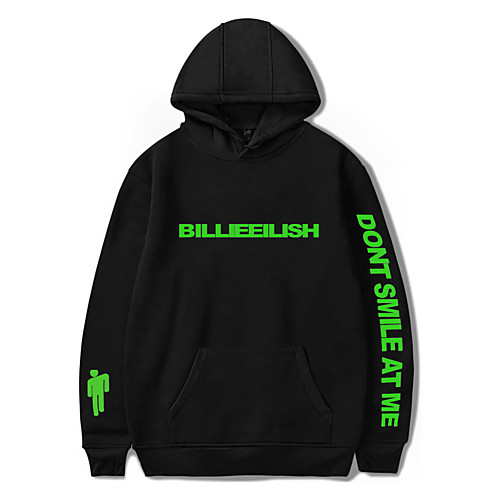 

Inspired by Cosplay Billie Eilish Cosplay Costume Hoodie Cotton Fibre Print Printing Hoodie For Men's / Women's