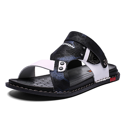 

Men's Light Soles Rubber Spring & Summer Casual Sandals Upstream Shoes Breathable Black / Gold / Black / Silver / Black / Blue