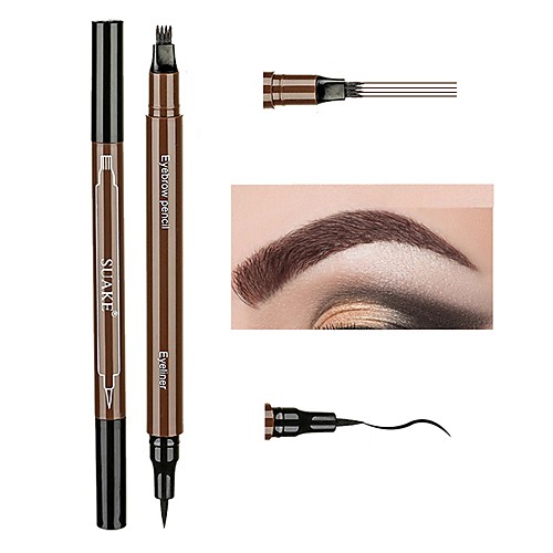 

Eyeliner Eyebrow Pencil New Design Double Open Lid Easy to Carry Makeup Lady Eye Eyeliner Straight Multifunctional Beauty Casual / Daily Christmas Party Birthday Cosmetic Grooming Supplies