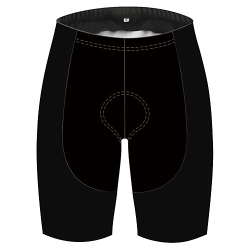 

21Grams Men's Cycling Shorts Spandex Bike Pants / Trousers Padded Shorts / Chamois Bottoms Breathable Quick Dry Sports Solid Color Black Mountain Bike MTB Road Bike Cycling Clothing Apparel Bike Wear